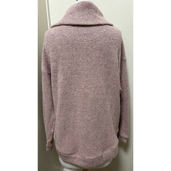 Sweaty Betty Women's Pink Restful Boucle Half Zip Pullover Sweatshirt - Size XS - Picture 7 of 10